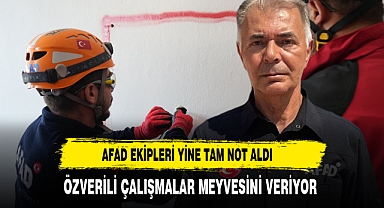 AFAD Ekipleri Yine Tam Not Aldı Özverili Çalışmalar Meyvesini Veriyor