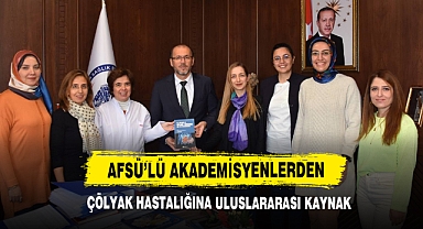 AFSÜ’lü Akademisyenlerden Çölyak Hastalığına Uluslararası Kaynak