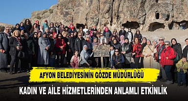 Afyon Belediyesinin Gözde Müdürlüğü Kadın ve Aile Hizmetlerinden Anlamlı Etkinlik
