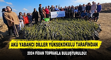 Afyon’da 2024 Fidan Toprakla Buluştu