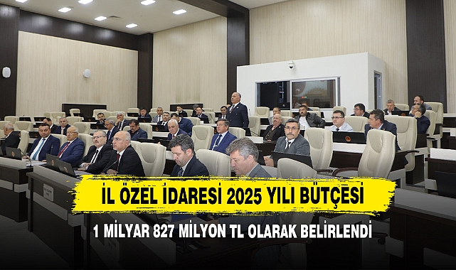 Afyon İl Özel İdaresi 2025 Yılı Bütçesi 1 Milyar 827 Milyon TL Olarak Belirlendi