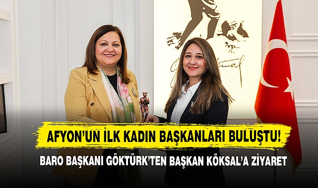 Afyon'un İlk Kadın Başkanları Buluştu!