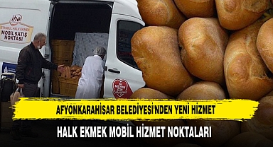 Afyonkarahisar Belediyesi'nden Yeni Hizmet