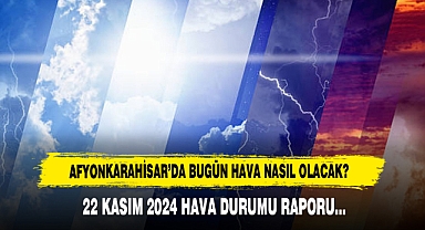 Afyonkarahisar'da Bugün Hava Nasıl Olacak?