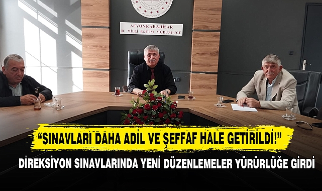 Afyonkarahisar’da Direksiyon Sınavlarında Yeni Düzenlemeler Yürürlüğe Girdi