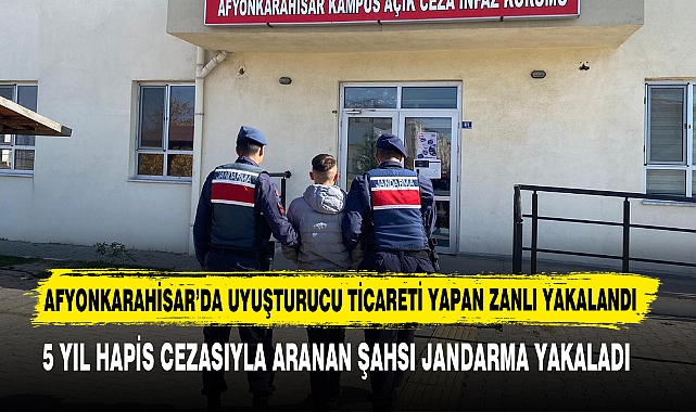Afyonkarahisar’da Uyuşturucu Ticareti Yapan Zanlı Yakalandı