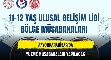 AFYONKARAHİSAR'DA YÜZME MÜSABAKALARI YAPILACAK