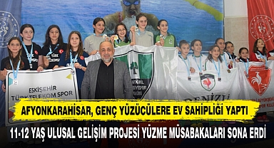 Afyonkarahisar, Genç Yüzücülere Ev Sahipliği Yaptı