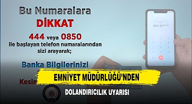 Afyonkarahisar İl Emniyet Müdürlüğü’nden Dolandırıcılık Uyarısı