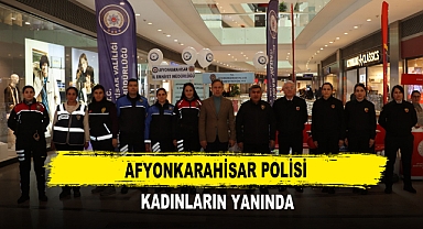 Afyonkarahisar Polisi Kadınların Yanında