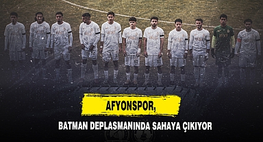 Afyonspor, Batman Deplasmanında Sahaya Çıkıyor