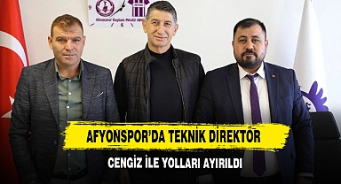 Afyonspor'da Teknik Direktör Cengiz İle Yolları Ayırıldı
