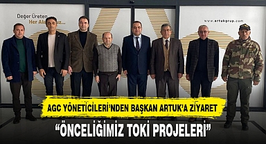 AGC YÖNETİCİLERİ'NDEN BAŞKAN ARTUK'A ZİYARET