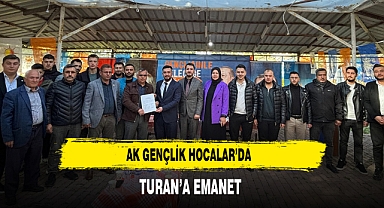 AK Gençlik Hocalar’da Turan’a Emanet