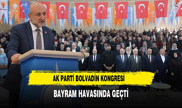 AK Parti Bolvadin Kongresi Bayram Havasında Geçti