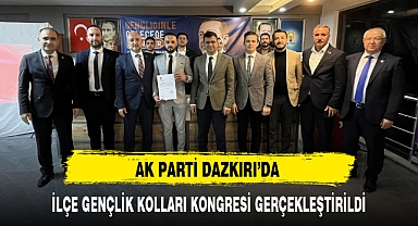 AK PARTİ DAZKIRI'DA İLÇE GENÇLİK KOLLARI KONGRESİ GERÇEKLEŞTİRİLDİ