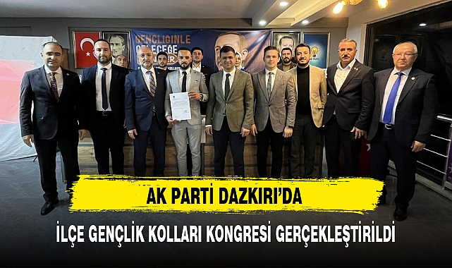 AK PARTİ DAZKIRI'DA İLÇE GENÇLİK KOLLARI KONGRESİ GERÇEKLEŞTİRİLDİ