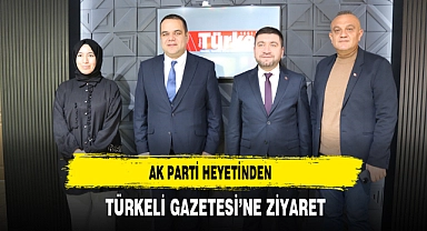 AK Parti Heyetinden Türkeli Gazetesi’ne Ziyaret