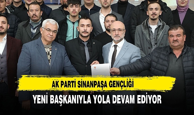 AK Parti Sinanpaşa Gençliği Yeni Başkanıyla Yola Devam Ediyor