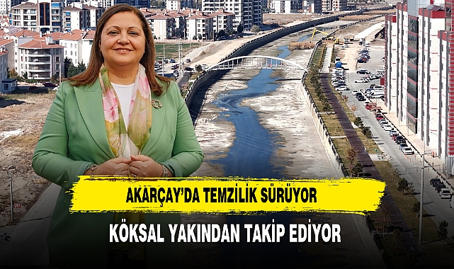 Akarçay’da Temizlik Sürüyor Köksal Yakından Takip Ediyor
