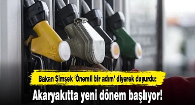 Akaryakıtta yeni dönem!