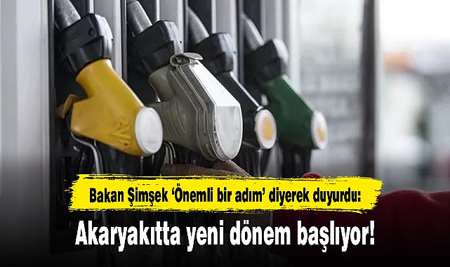 Akaryakıtta yeni dönem! 