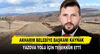 Akharım Belediye Başkanı Kaynak