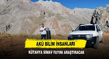 AKÜ Bilim İnsanları Kütahya Simav Fayını Araştıracak