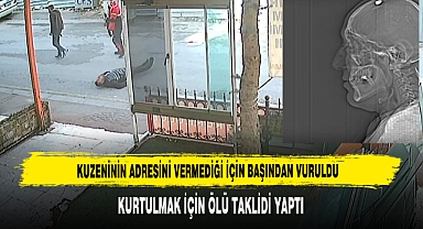 Başından Vuruldu, Kurtulmak İçin Ölü Taklidi Yaptı