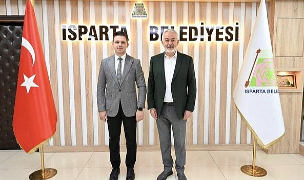 Başkan Çiçek, Isparta Belediye Başkanı Başdeğirmen’i Ziyaret Etti