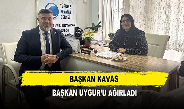 Başkan Kavas Başkan Uygur’u Ağırladı