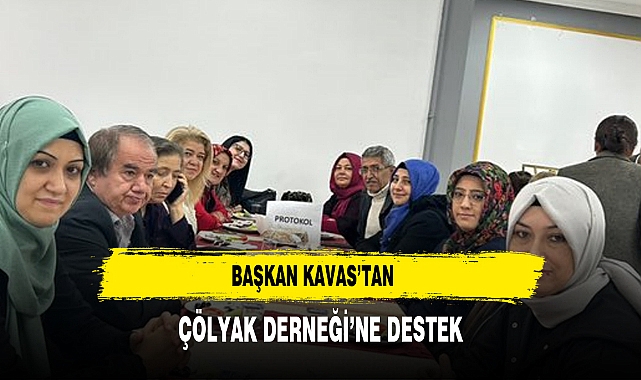 Başkan Kavas’tan Çölyak Derneği’ne Destek