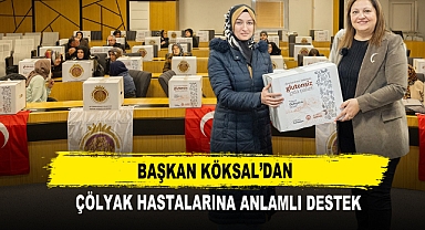 Başkan Köksal’dan Çölyak Hastalarına Anlamlı Destek