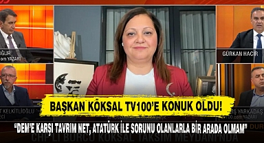 Başkan Köksal: “DEM’e Karşı Tavrım Net, Atatürk İle Sorunu Olanlarla Bir Arada Olmam”