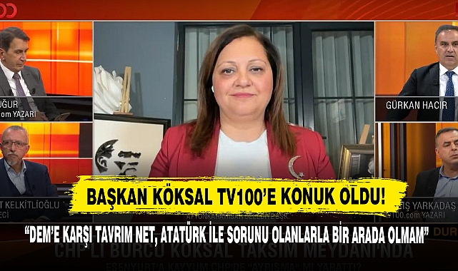 Başkan Köksal: “DEM’e Karşı Tavrım Net, Atatürk İle Sorunu Olanlarla Bir Arada Olmam”