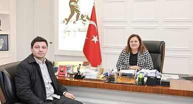 BAŞKAN KÖKSAL, DÖRTYOL MAHALLESİ MUHTARINI AĞIRLADI