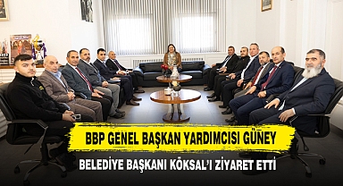 BBP Heyeti, Belediye Başkanı Köksal’ı Ziyaret Etti