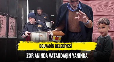 Bolvadin Belediyesi Zor Anında Vatandaşın Yanında