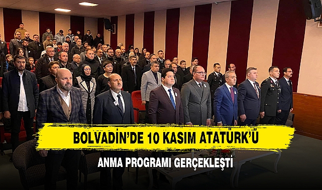Bolvadin’de 10 Kasım Atatürk’ü Anma Programı Gerçekleşti