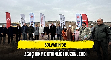 BOLVADİN’DE AĞAÇ DİKME ETKİNLİĞİ DÜZENLENDİ