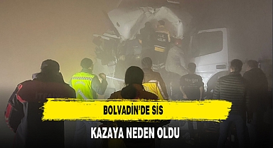 Bolvadin’de Sis Kazaya Neden Oldu