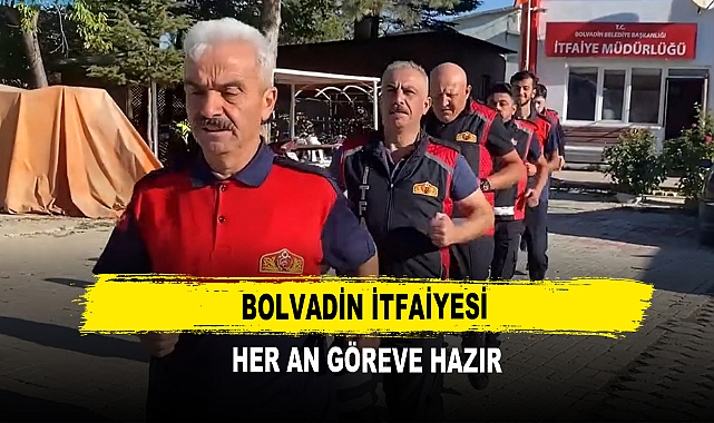 Bolvadin İtfaiyesi Her An Göreve Hazır