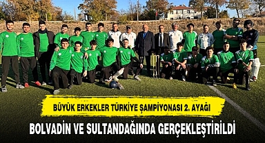 BÜYÜK ERKEKLER TÜRKİYE ŞAMPİYONASI 2. AYAĞI BOLVADİN VE SULTANDAĞINDA GERÇEKLEŞTİRİLDİ