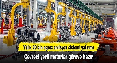 Çevreci yerli motorlar göreve hazır