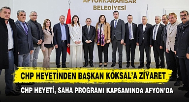 CHP Heyetinden Başkan Köksal’a Ziyaret
