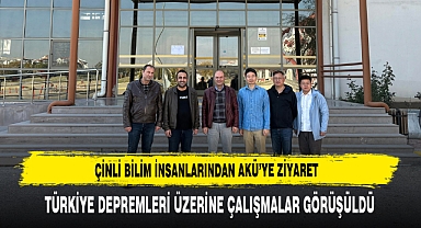 Çinli Bilim İnsanlarından AKÜ’ye Ziyaret