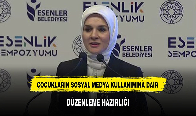ÇOCUKLARIN SOSYAL MEDYA KULLANIMINA DAİR DÜZENLEME HAZIRLIĞI