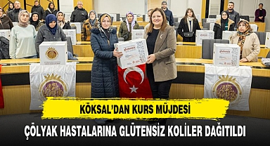 ÇÖLYAK HASTALARINA GLÜTENSİZ KOLİLER DAĞITILDI