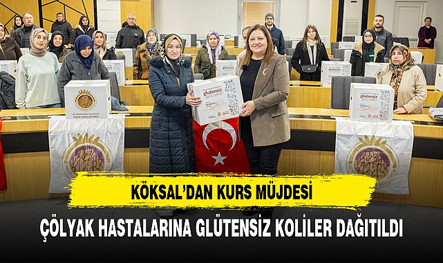 ÇÖLYAK HASTALARINA GLÜTENSİZ KOLİLER DAĞITILDI
