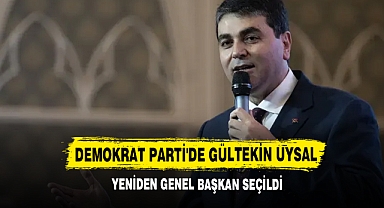 Demokrat Parti'de Gültekin Uysal Yeniden Genel Başkan Seçildi